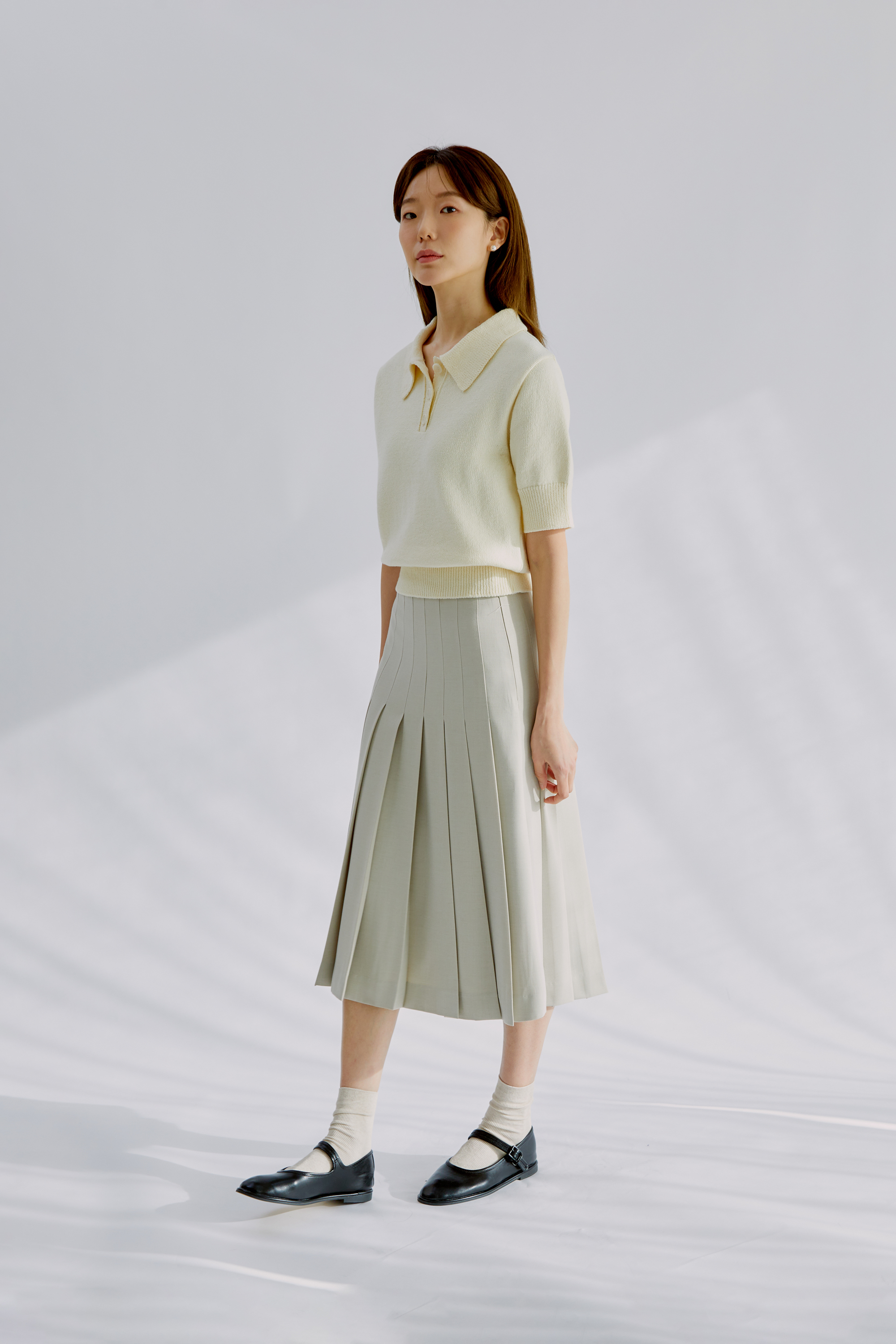 Kate Pleats Skirt