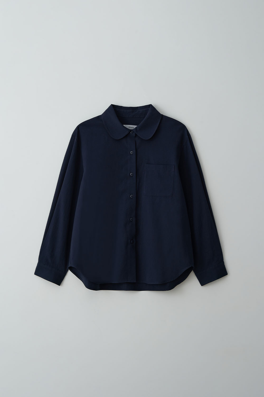 Benny Round Collar Cotton Shirt