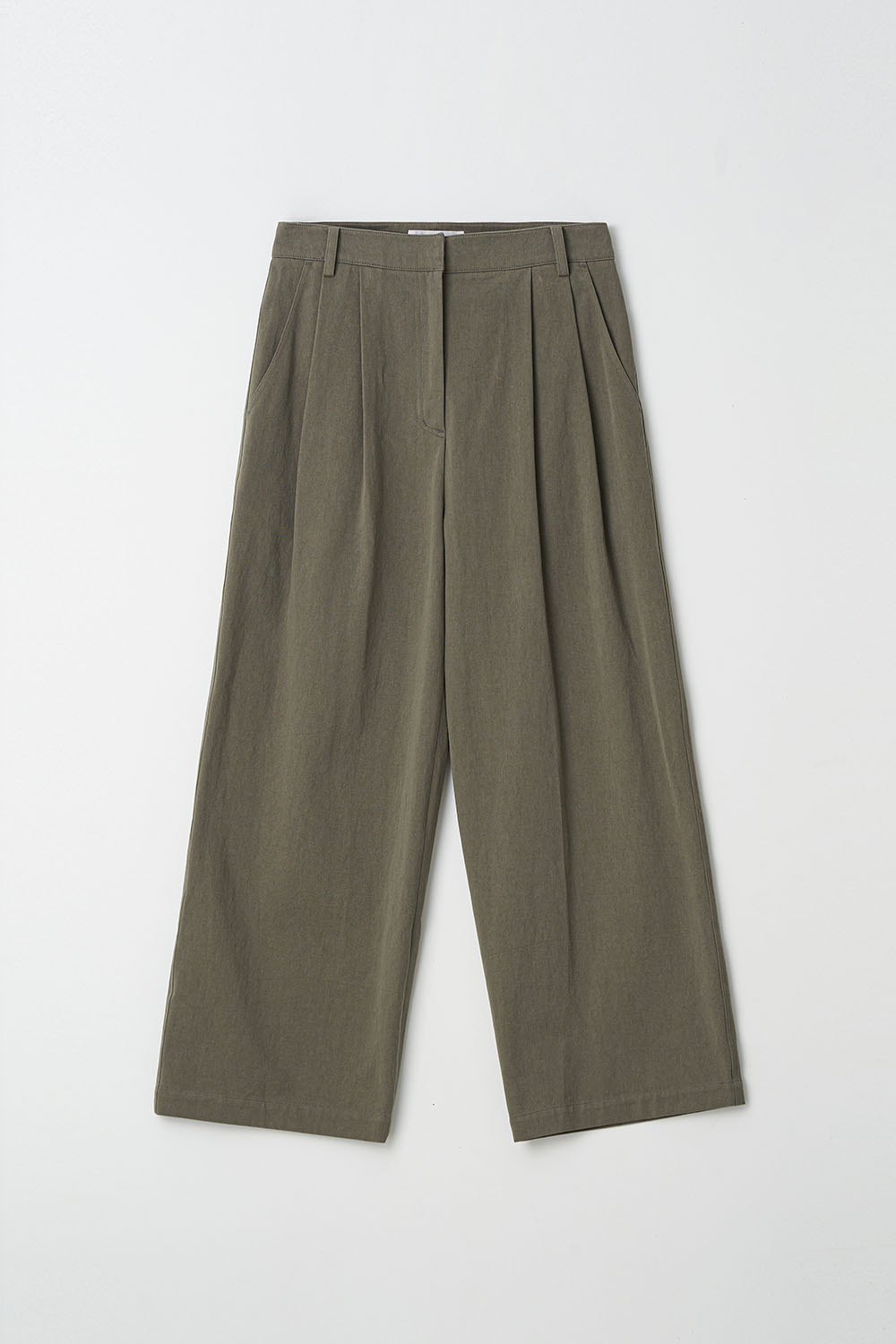 Bernard cotton tuck pants