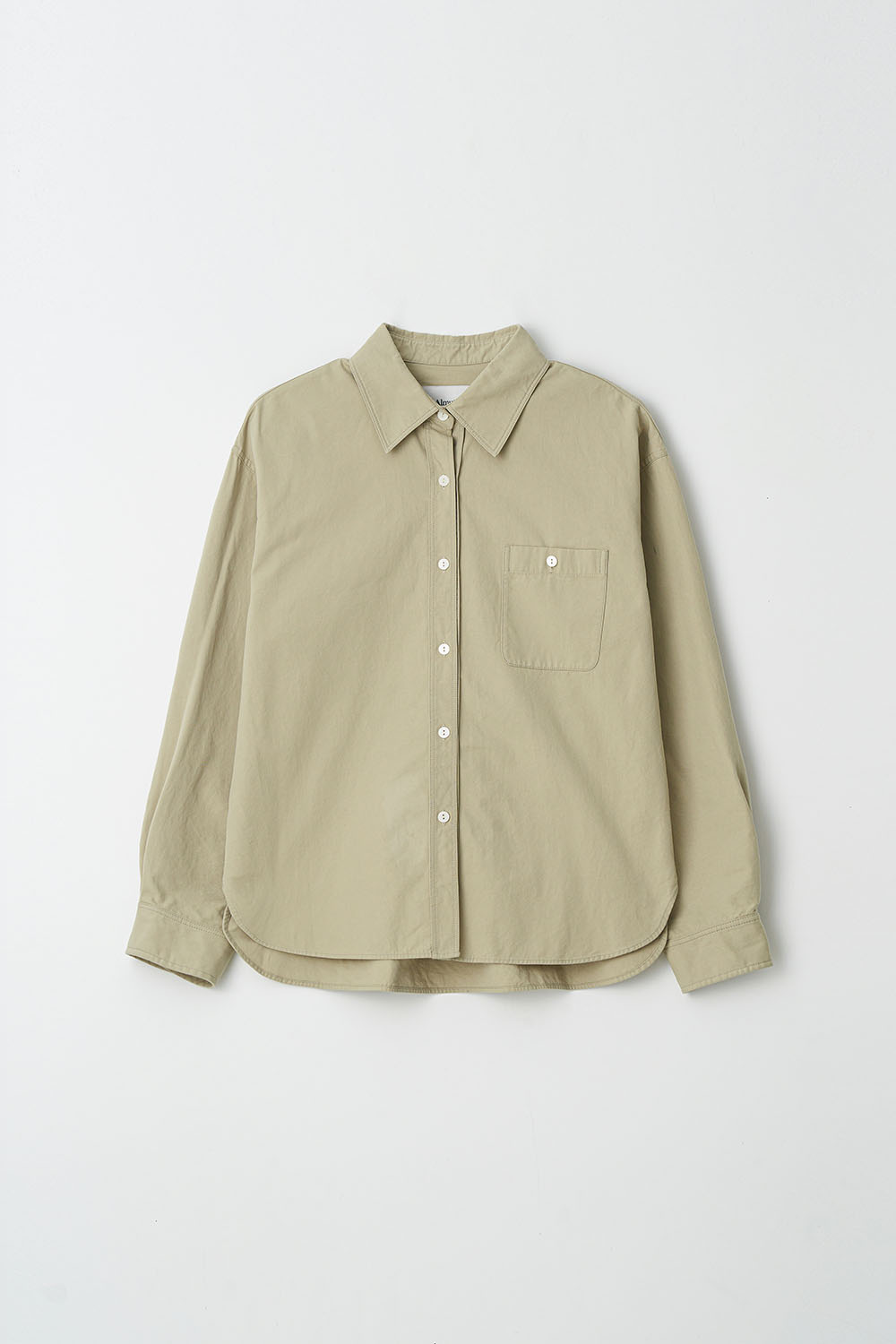 Mute cotton shirt